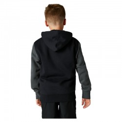 BLUZA Z KAPTUREM FOX JUNIOR RKANE BLACK  ENDURO CROSS