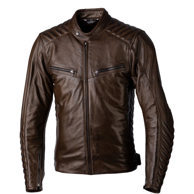 KURTKA SKÓRZANA RST ROADSTER 3 CE BROWN  (2988)