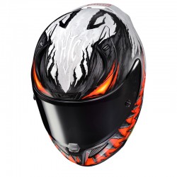 KASK HJC R-PHA-11 ANTI VENOM MARVEL GREY/RED XXS