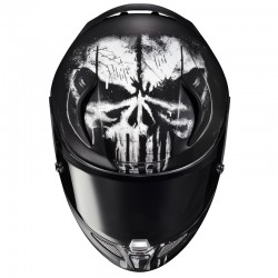 KASK HJC R-PHA-11 PUNISHER MARVEL BLACK 
