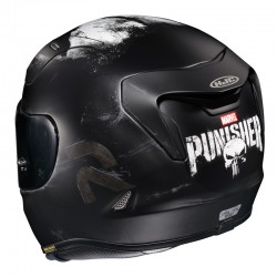 KASK HJC R-PHA-11 PUNISHER MARVEL BLACK 