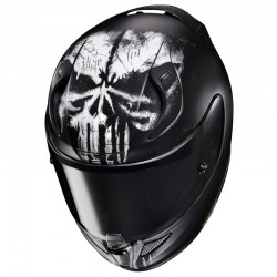 KASK HJC R-PHA-11 PUNISHER MARVEL BLACK 