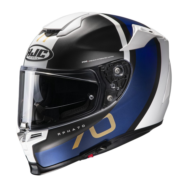 KASK HJC R-PHA-70 PAIKA BLACK/WHITE/BLUE XXS