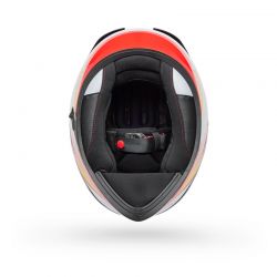 KASK MOTOCYKLOWY BELL LITHIUM NOVA WHITE RED 