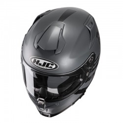 KASK HJC R-PHA-70 STIPE SILVER/BLACK XS