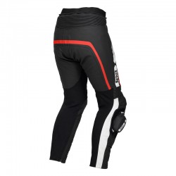 KOMBINEZON SKÓRZANY 2 CZ. IXS RS-800 BLACK/RED/WHITE LONG 