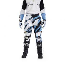 SPODNIE MOTOCYKLOWE FOX 180 DIGI IMAGE WHITE  ENDURO CROSS