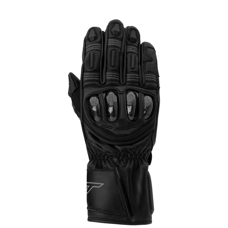 RĘKAWICE SKÓRZANE RST S1 CE BLACK/BLACK XS (3033)