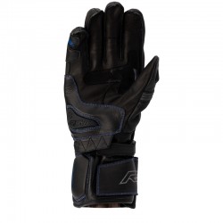 RĘKAWICE SKÓRZANE RST S1 CE BLACK/GREY/NEON BLUE XS (3033)