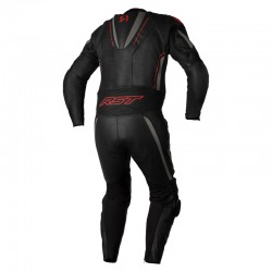 KOMBINEZON SKÓRZANY RST S1 CE BLACK/GREY/RED XS (2987)