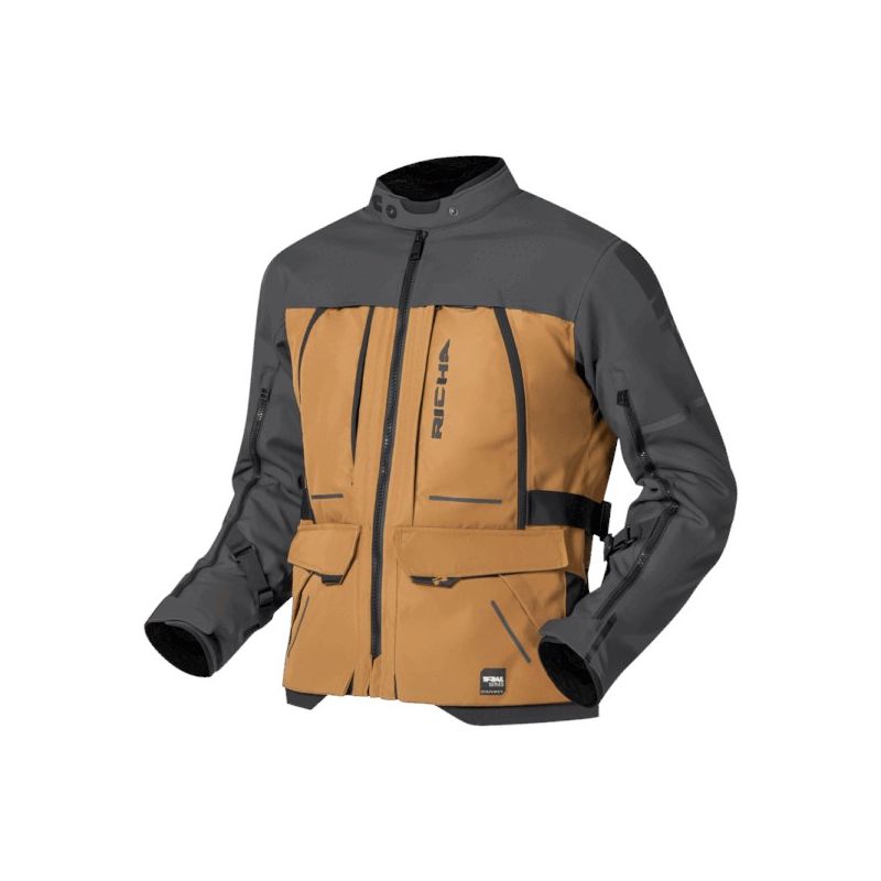 RICHA KURTKA INFINITY 3 ADVENTURE BROWN/GREY L
