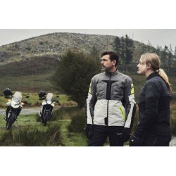 RICHA KURTKA ORION GTX GREY/YELLOW FLUO L