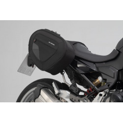 ZESTAW SAKW BOCZNYCH BLAZE H I STELAŻY SW-MOTECH BMW F 900 R/XR (19-) BLACK/GREY 2X14-21L