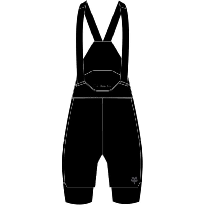 SPODENKI ROWEROWE FOX ASCENT CARGO BIB BLACK  ENDURO CROSS