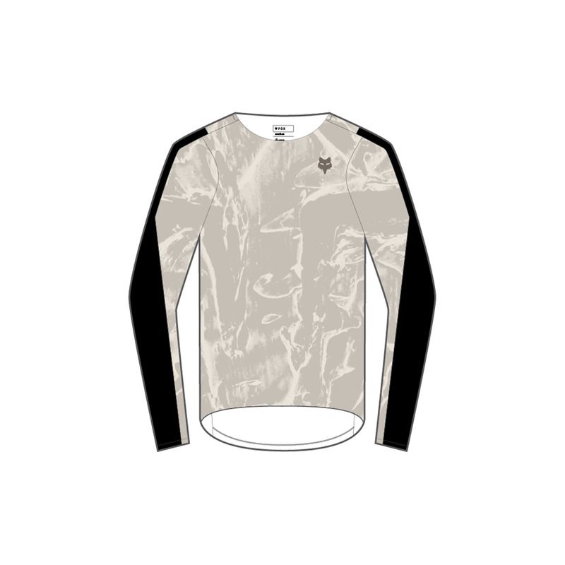 KOSZULKA ROWEROWA Z DŁUGIM RĘKAWEM FOX ASCENT QUEST CHALK  ENDURO CROSS