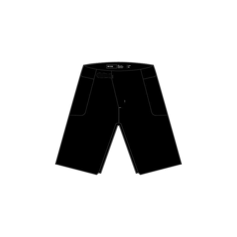 SPODENKI ROWEROWE FOX ASCENT BLACK  ENDURO CROSS