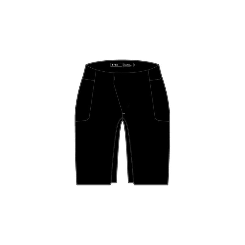 SPODENKI ROWEROWE DAMSKIE FOX ASCENT BLACK  ENDURO CROSS