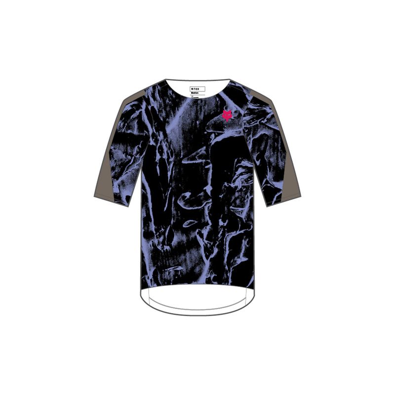 KOSZULKA ROWEROWA FOX ASCENT QUEST PURPLE DOVE  ENDURO CROSS