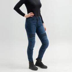 JEANSY MOTOCYKLOWE DAMSKIE BROGER AURA WASHED BLUE 26/30