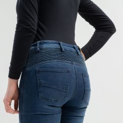 JEANSY MOTOCYKLOWE DAMSKIE BROGER AURA WASHED BLUE 26/30