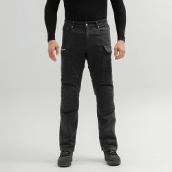 JEANSY MOTOCYKLOWE BROGER BRONX WASHED BLACK 