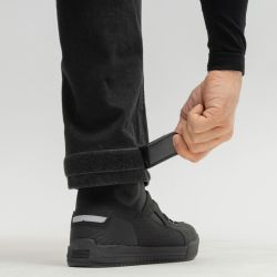 JEANSY MOTOCYKLOWE BROGER BRONX WASHED BLACK 