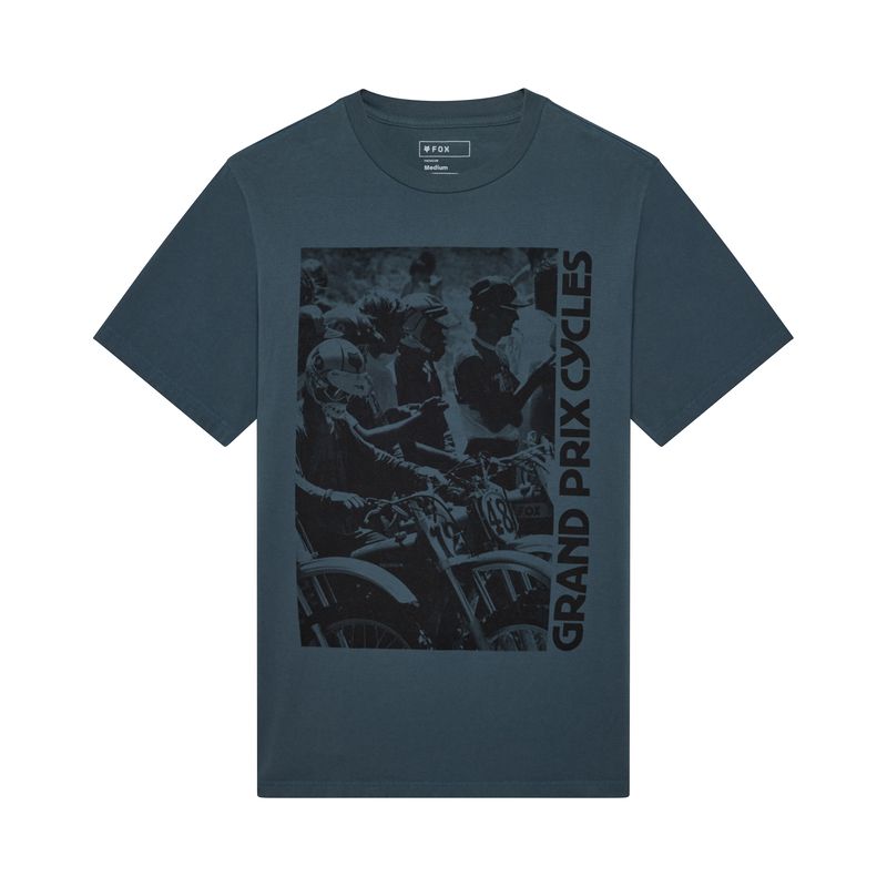 T-SHIRT FOX CIRCA 74 195 PHOTO DEEP COBALT  ENDURO CROSS