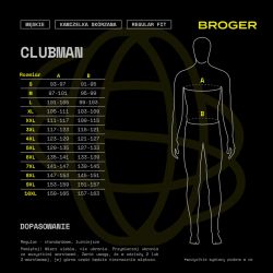 KAMIZELKA MOTOCYKLOWA SKÓRZANA BROGER CLUBMAN BLACK 
