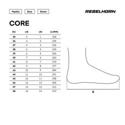 BUTY MOTOCYKLOWE REBELHORN CORE BLACK 