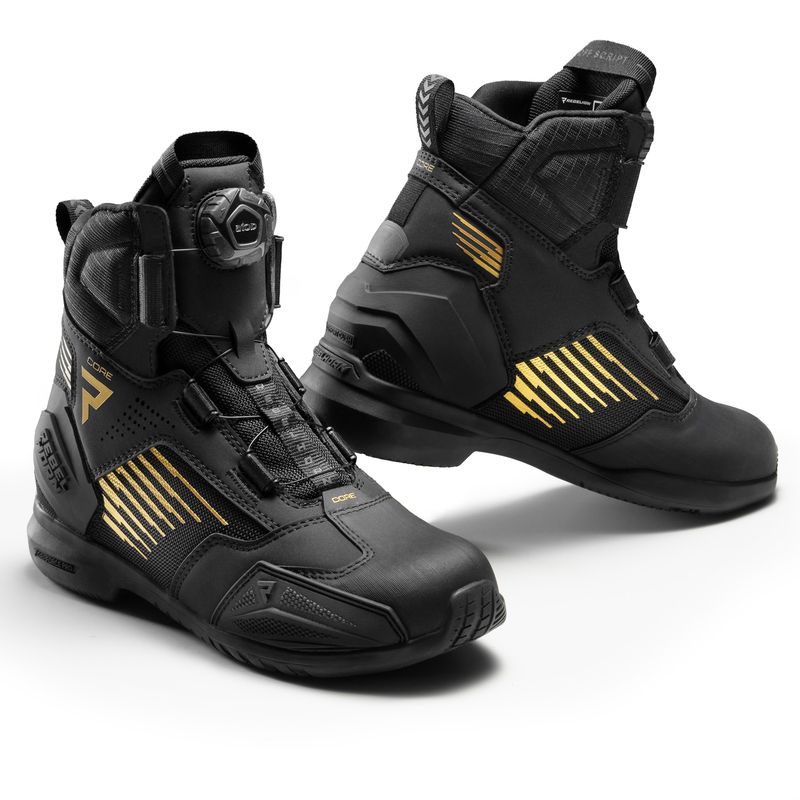 BUTY MOTOCYKLOWE REBELHORN CORE BLACK GOLD 