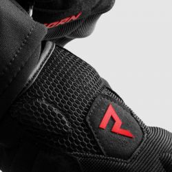 RĘKAWICE MOTOCYKLOWE REBELHORN CORE BLACK RED 