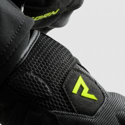 RĘKAWICE MOTOCYKLOWE REBELHORN CORE BLACK GREY FLUO YELLOW 