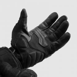 RĘKAWICE MOTOCYKLOWE DAMSKIE REBELHORN CORE BLACK 