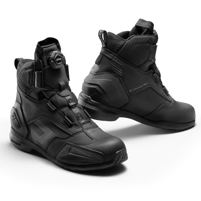 BUTY MOTOCYKLOWE REBELHORN CORE BLACK WODOODPORNE 