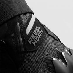 RĘKAWICE SKÓRZANE REBELHORN DEFENDER BLACK 