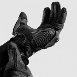 RĘKAWICE MOTOCYKLOWE REBELHORN DEFENDER BLACK GREY FLUO YELLOW 