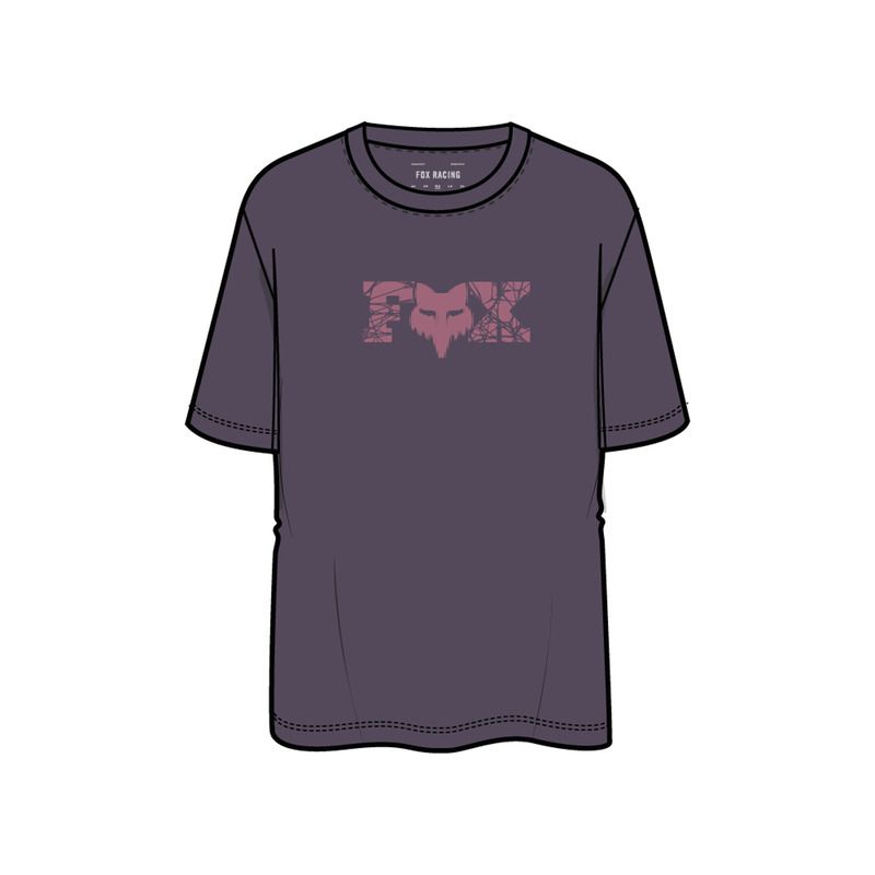 T-SHIRT DAMSKI FOX DIFFUSE DRI-RELEASE PLUM PERFECT  ENDURO CROSS
