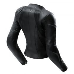 KURTKA MOTOCYKLOWA SKÓRZANA DAMSKA REBELHORN DIVA ST BLACK 