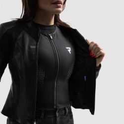 KURTKA MOTOCYKLOWA SKÓRZANA DAMSKA REBELHORN DIVA ST BLACK 