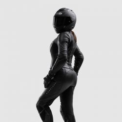 KURTKA MOTOCYKLOWA SKÓRZANA DAMSKA REBELHORN DIVA ST BLACK 