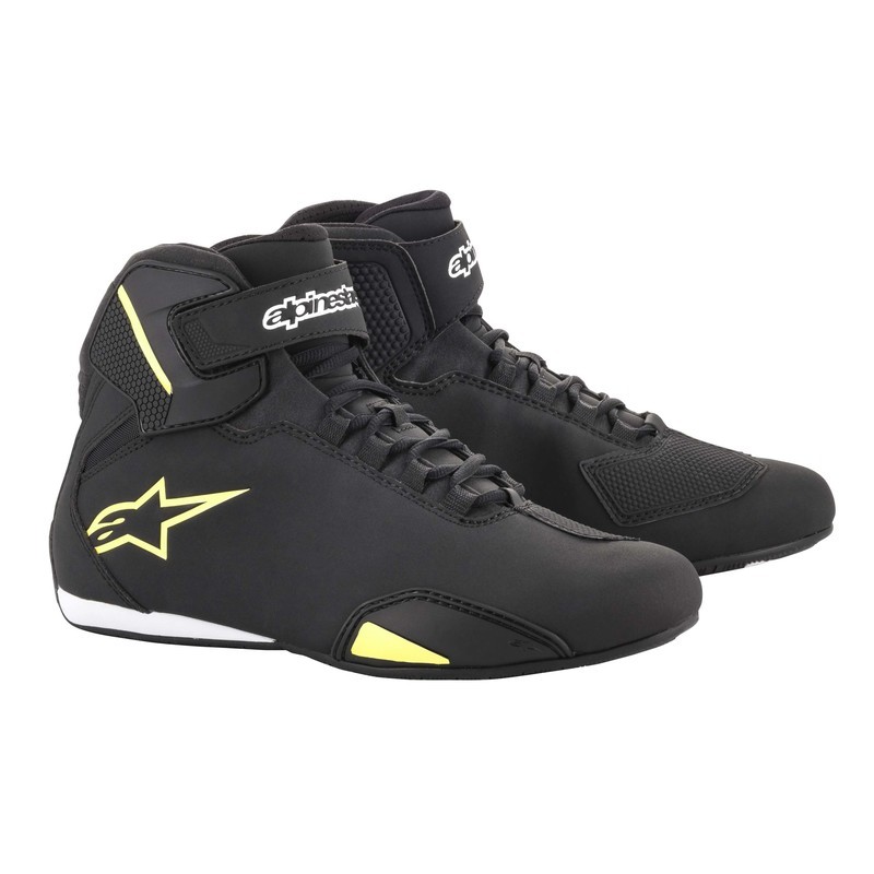 BUTY ALPINESTARS SEKTOR BLACK/FLUO YELLOW 