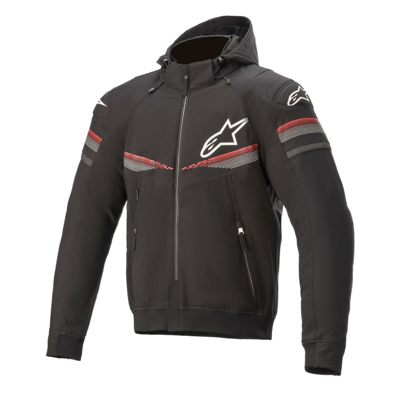 BLUZA MOTOCYKLOWA ALPINESTARS SEKTOR V2 TECH BLACK/BRIGHT RED 