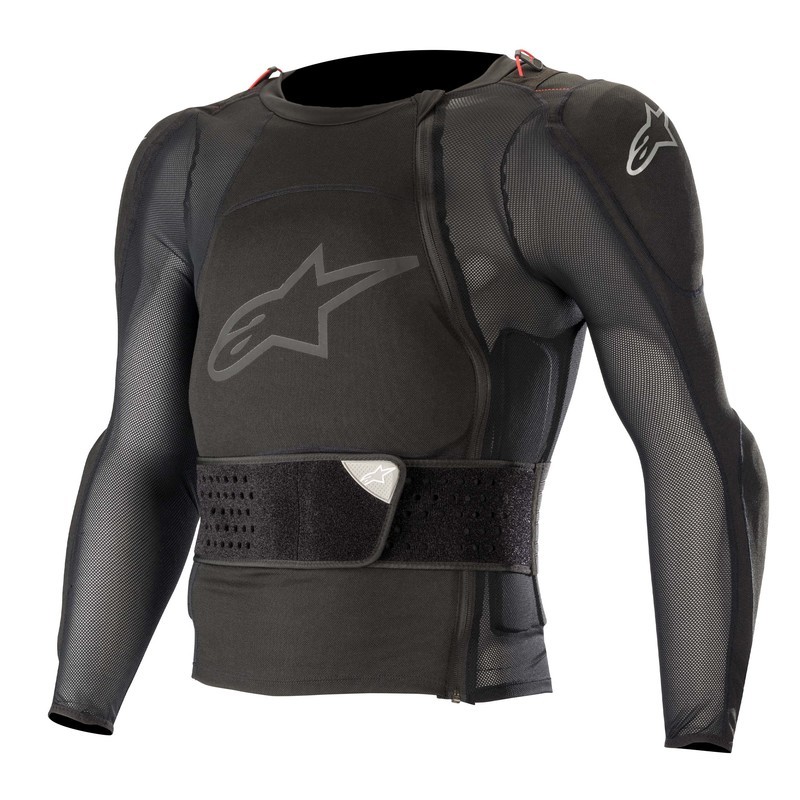 KOSZULKA Z OCHRANIACZAMI ALPINESTARS SEQUENCE BLACK 