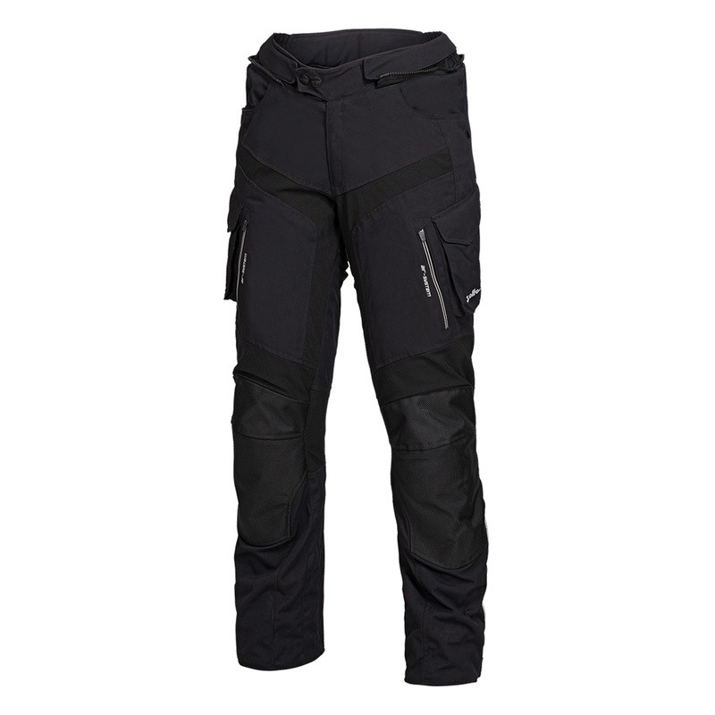 SPODNIE TEKSTYLNE IXS SHAPE-ST [SOLTO-TEX] BLACK STOCKY 