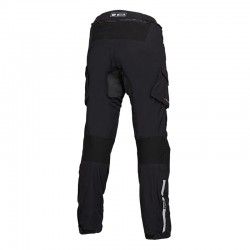 SPODNIE TEKSTYLNE IXS SHAPE-ST [SOLTO-TEX] BLACK STOCKY 