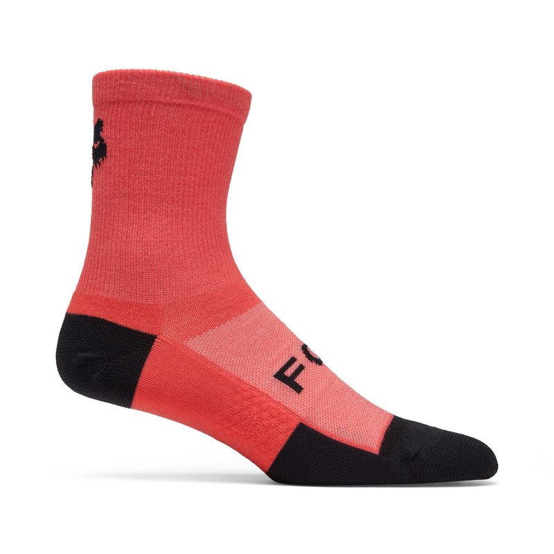 SKARPETY FOX 6 FLEXAIR MERINO NEON PINK  ENDURO CROSS