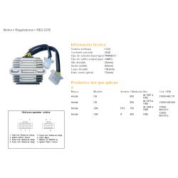 DZE REGULATOR NAPIĘCIA HONDA CB 650 '79-'82 CBX 400F '85 CBX 750F '84-'86 31600-460-731 ESR190