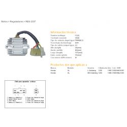 DZE REGULATOR NAPIĘCIA HONDA GL1200 SEI '85-'87 WTRYSKOWY 31600-MG9-951, 31600-ML8-305 ESR570