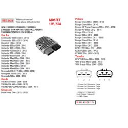 DZE REGULATOR NAPIĘCIA CAN-AM 400/500/650/800/1000 HONDA TRX 500/650/680 KAWASAKI KVF 750 12-13 POLARIS 400/500/550/570/800/900 