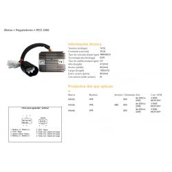 DZE REGULATOR NAPIĘCIA HONDA VFR 800 '02-'09 35A 31600-MCW-D61 ESR438